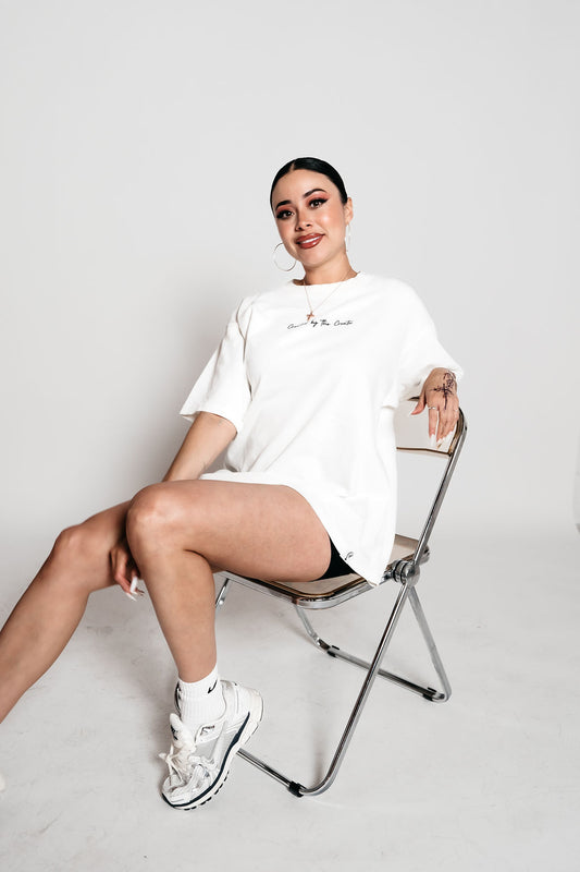 Model wearing size Large