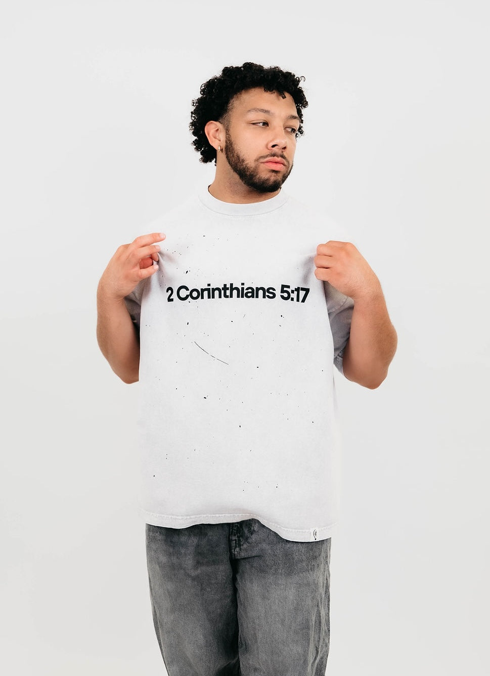 New Beginnings Tee (Ice Grey Mineral Wash)