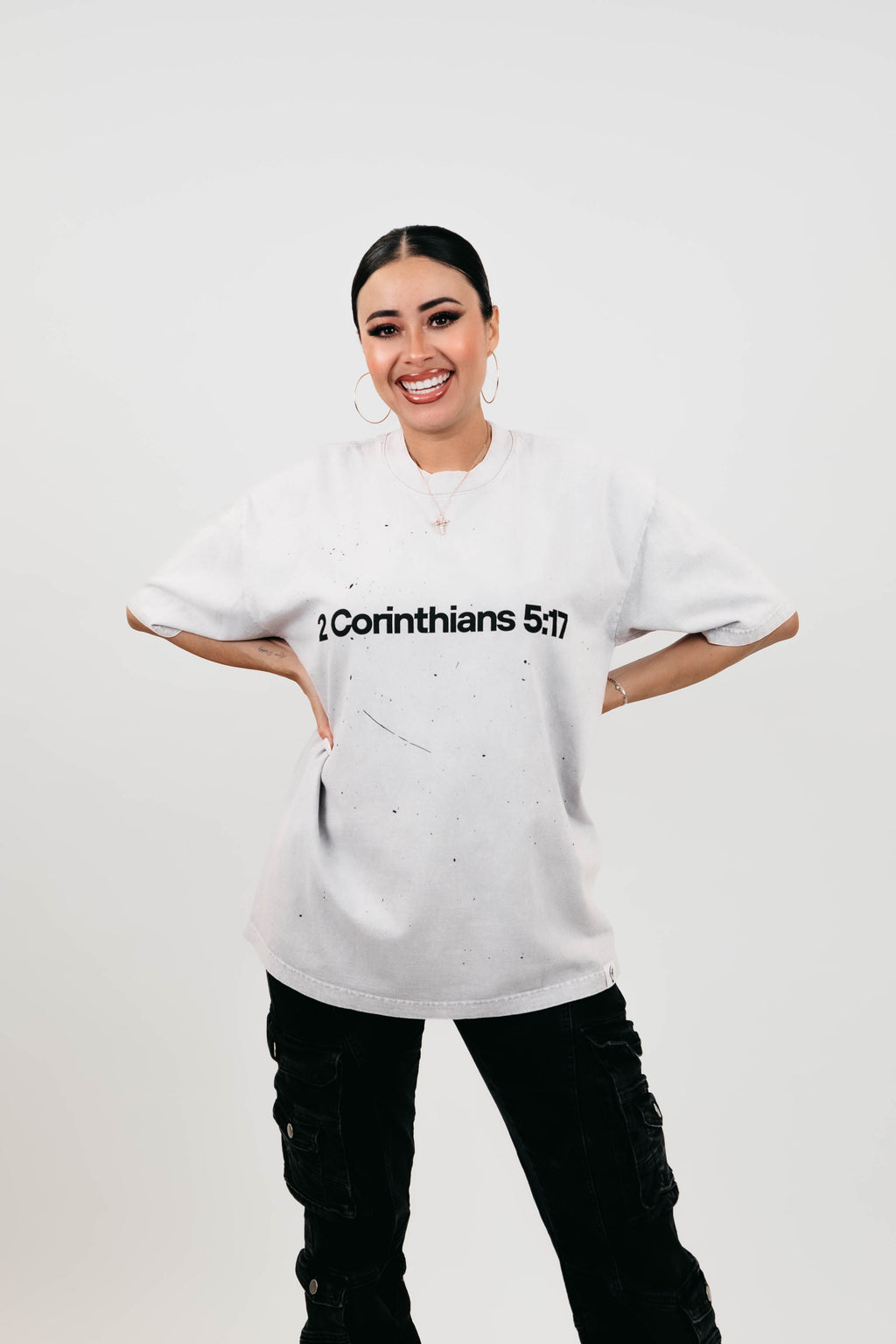 New Beginnings Tee (Ice Grey Mineral Wash)