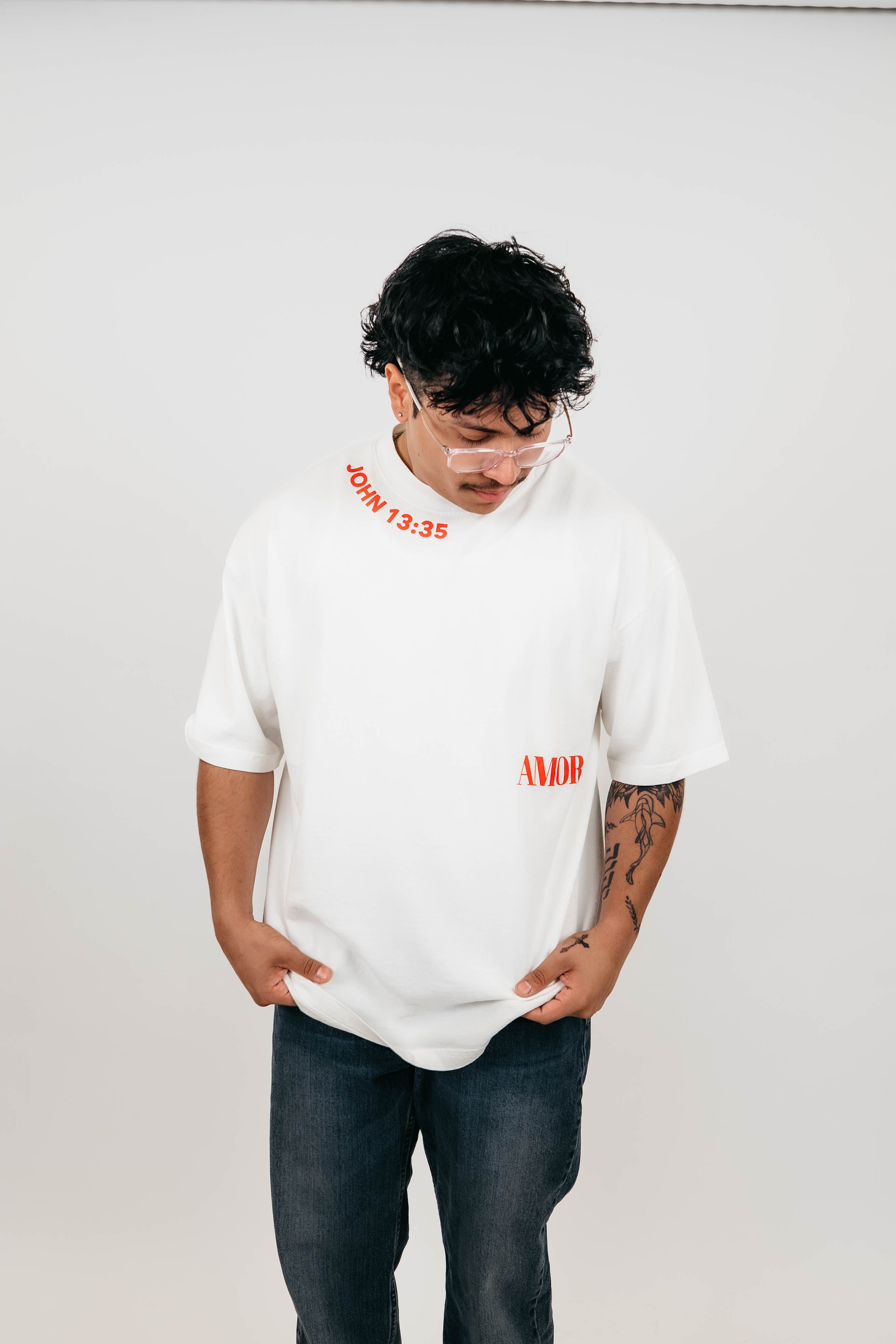 AMOR Tee (Off White)