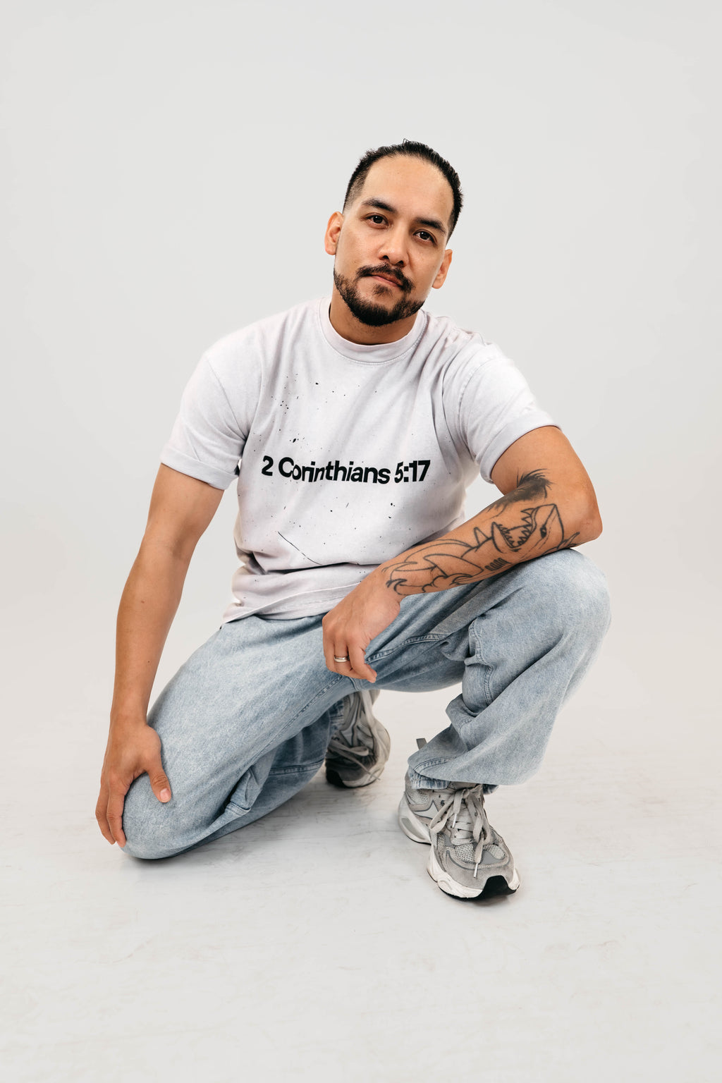 New Beginnings Tee (Ice Grey Mineral Wash)