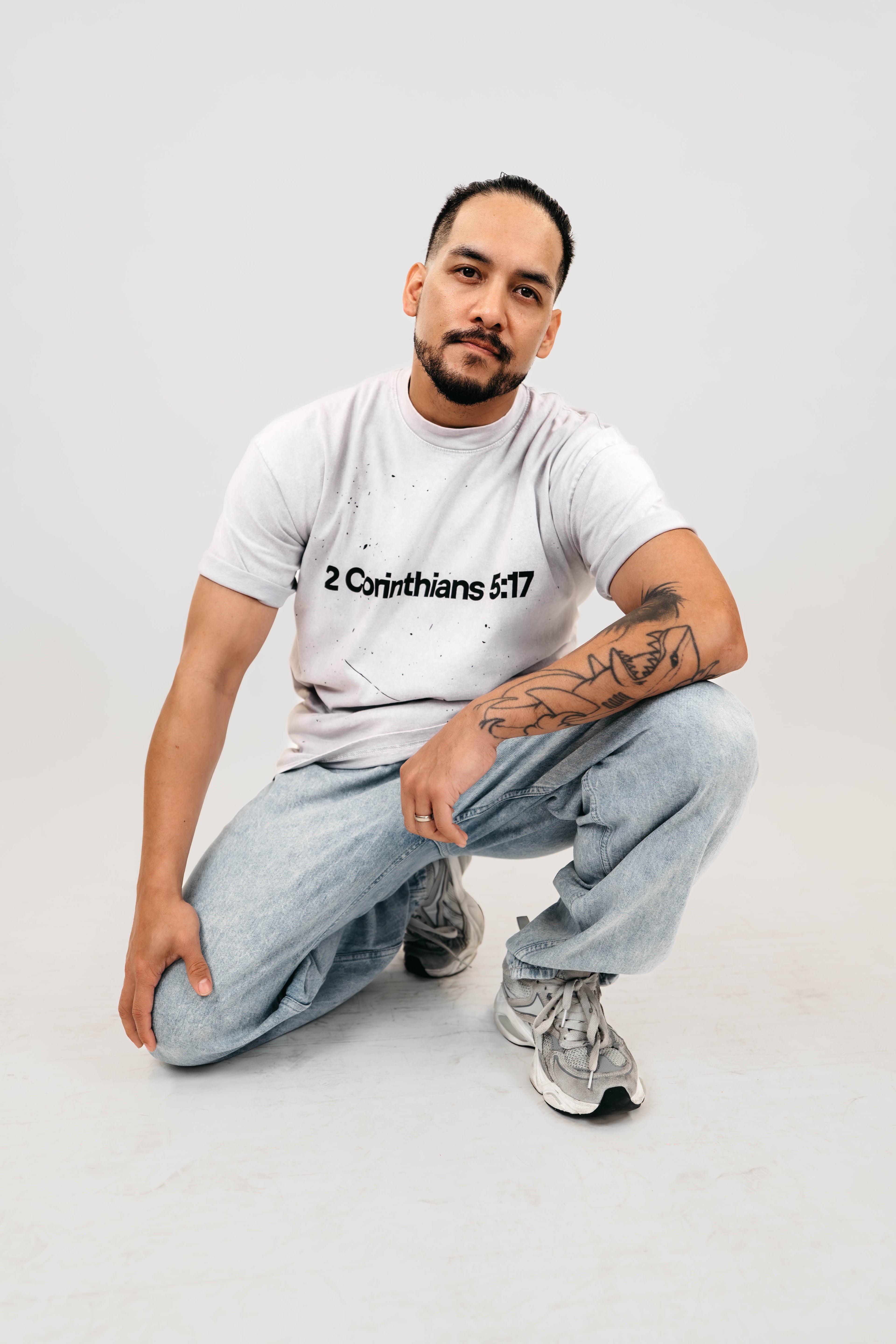 New Beginnings Tee (Ice Grey Mineral Wash)