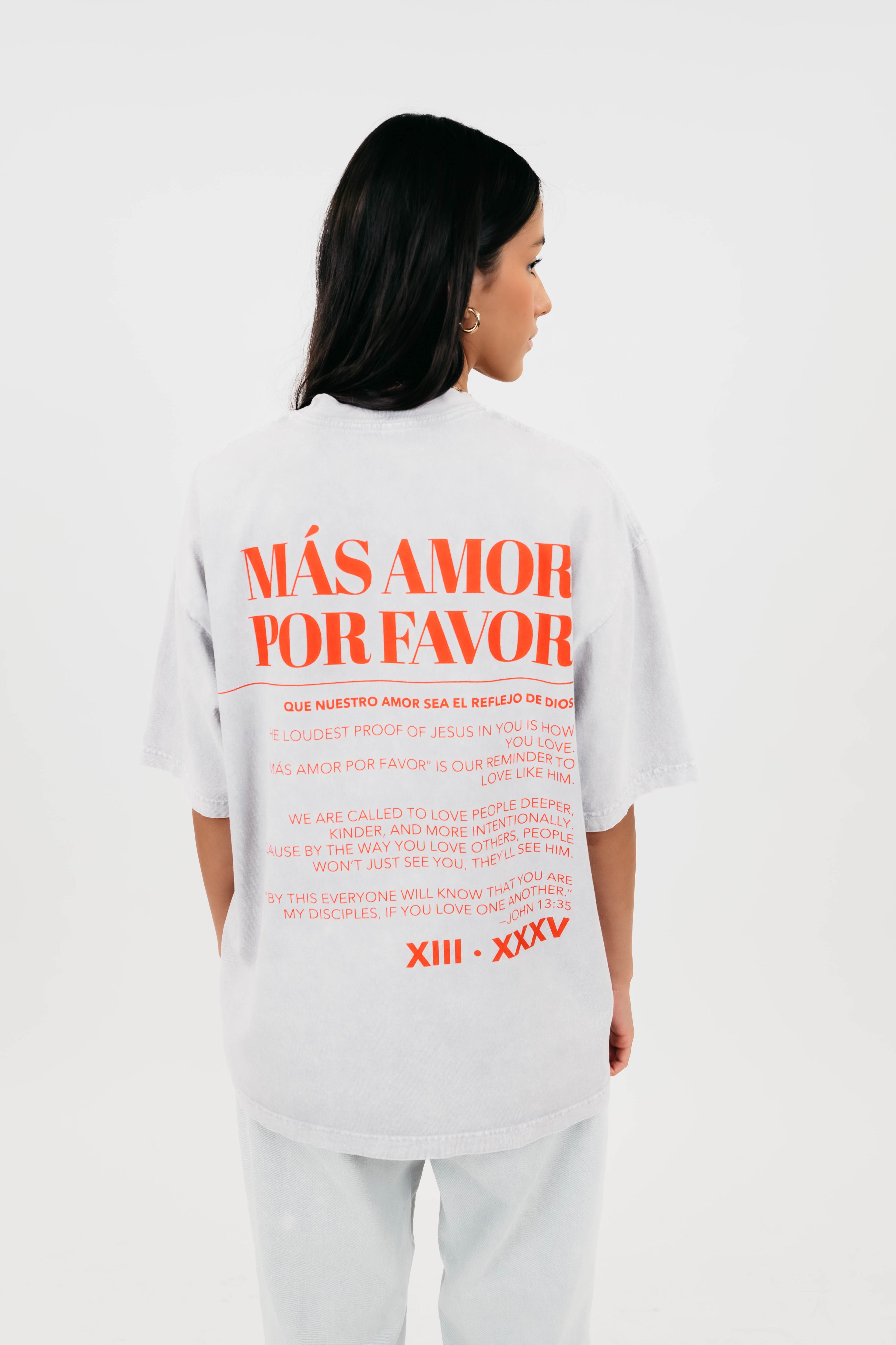 AMOR Tee (Ice Grey Mineral Wash)